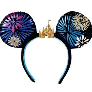 Disney Fireworks Mickey Ears Headband